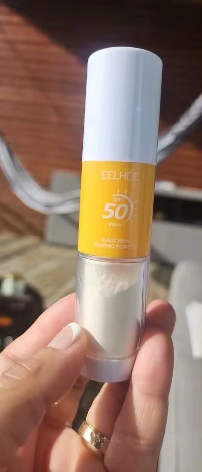 חוות דעת - אבקת מקדם הגנה מהשמש SPF50 שקופה