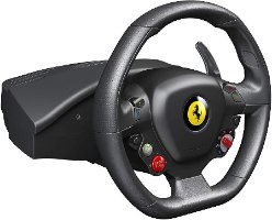 הגה לסימולטור PC/X360 - THRUSTMASTER FERRARI 458 ITALIA