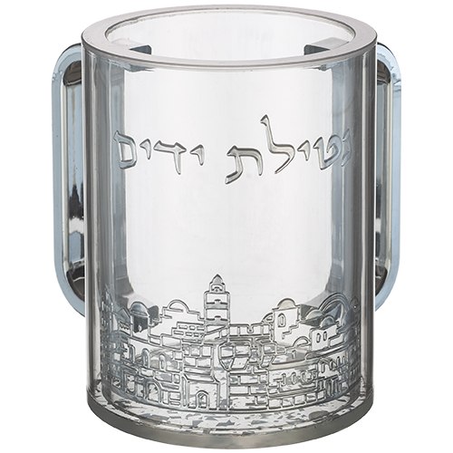 נטלה פרספקס מהודרת כסף