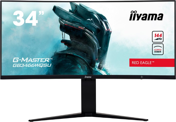 מסך גיימינג קעור IIYAMA 34" G-MASTER UWQHD 144HZ 1MS VA