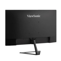 מסך גיימינג בגודל 27" Viewsonic VX2779A-HD-PRO – החלק האחורי של המסך השחור עם לוגו ViewSonic רגלית
