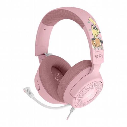 אוזניות RAZER KRAKEN V4 X Pikachu/Eevee