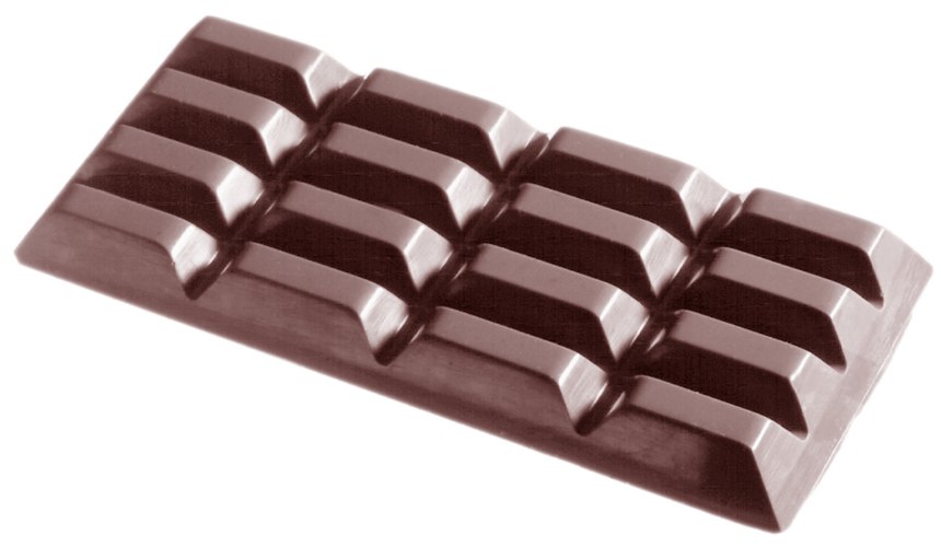 תבנית פוליקרבונט 2015 טבלת שוקולד 115ג"ר
