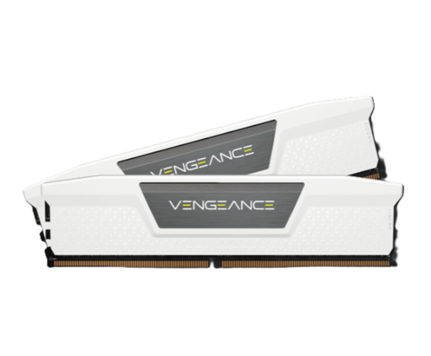 זכרון לנייח DDR5 6000 C38  Corsair Vengeance White 32GB 2X16