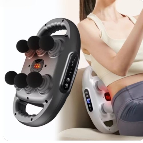 מכשיר עיסוי מסאג׳ מקצועי 6 ראשים 6HeadVibe