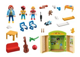 פליימוביל 70308 משחקייה - גן ילדים מארז נשיאה playmobil city-Life במבצע!