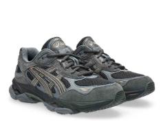Asics Gel Nyc 2.0 Unisex Black Graphite Grey סניקרס אסיקס יוניסקס