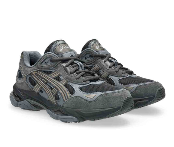 Asics Gel Nyc 2.0 Unisex Black Graphite Grey סניקרס אסיקס יוניסקס
