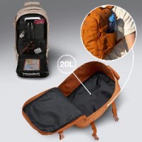 תיק גב עליה למטוס CABIN MAX METZ STOWAWAY PETROL BLUE 40x25x20