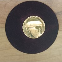 נישואין- שנת 1981, מדליה זהב/ 900, 13 מ"מ, 1.7 גרם
