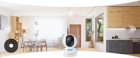 מצלמה אבטחה ממונעת reOlink E320 wifi 3MP