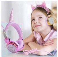 אוזניות לילדים - חד קרן