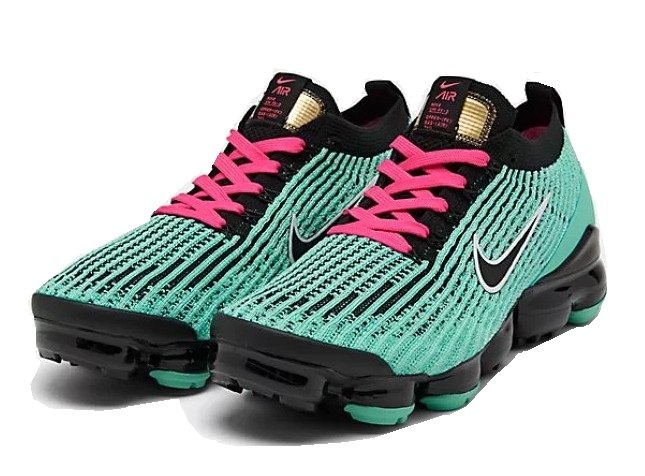 סניקרס VaporMax FlyKnit Nike טורקיז ורוד