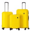 צהוב - סט 3 מזוודות בנטון 10663 Benaton Suitcase Vanille