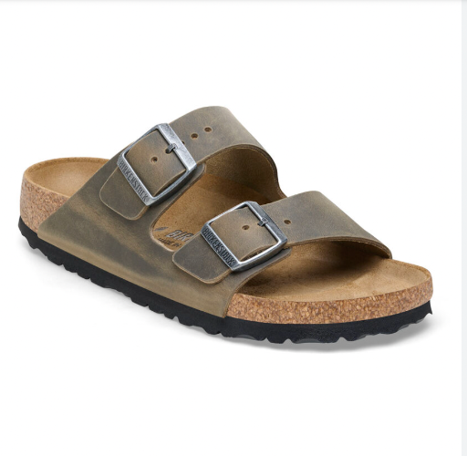 BIRKENSTOCK Arizona BS Faded Khaki כפכפי יוניסקס