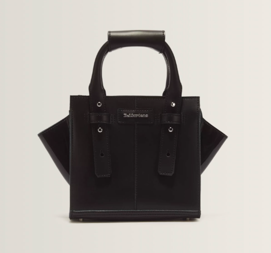 DR MARTENS  דגם : SMALL TOTE BAG צבע : BLACK