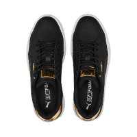 Puma Karmen distressed sneakers פומה סניקרס דאבל פלטפורמה שחור זהב | PUMA | נשים