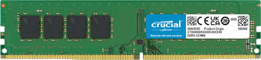 זכרון לנייח Crucial Basic Memory 8GB DDR4 3200Mhz C22