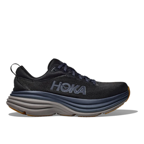 HOKA Bondi 8 נעלי ספורט גברים הוקה בונדי 8 בצבע שחור/נייבי כהה | גברים