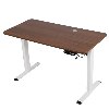 לבן אגוז - שולחן עמידה חשמלי מתכוונן חד מנועי Comfortly S1