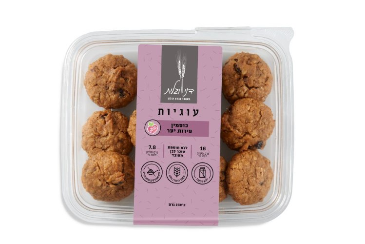 עוגיות כוסמין ופירות יער 230 גרם - דני וגלית