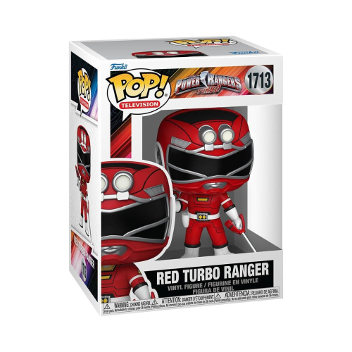 פופ פאוור ריינג'רס טורבו - ריינג'ר  אדום - Funko POP Power Rangers Turbo Red Turbo #1713