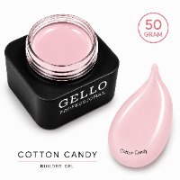 ג'ל בנייה 50 גרם- GELLO|Cotton Candy