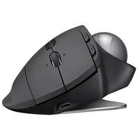 עכבר ארגונומי אלחוטי Logitech MX Ergo צבע אפור כהה