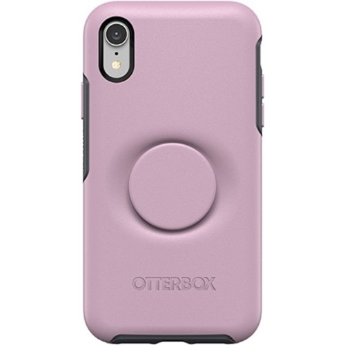 כיסוי ל IPHONE XR מבית OTTERBOX & POPSOCKET דגם SYMMETRY ורוד