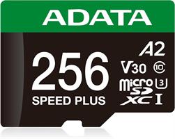 ADATA SPEED PLUS microSDXC UHS-I U3 Class 10 Card 256Gb