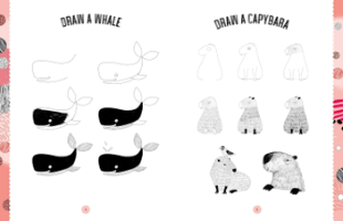 ספר לימוד ציור Draw it cute
