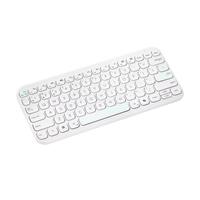 Asus KW100 Wireless Marshmallow Keyboard Iridescent White