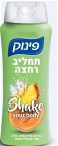 פינוק ת.רחצה שייק אננס, מלון וחלב שיבולת שועל 700מל