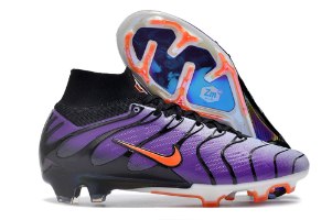 נעלי כדורגל מקצועיות נייק סגול שחור Nike Air Zoom Mercurial Superfly IX Elite FG TN
