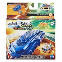 סט בייבלייד Burst QuadDrive ציקלון Roktavor R7 עם משגר Beyblade