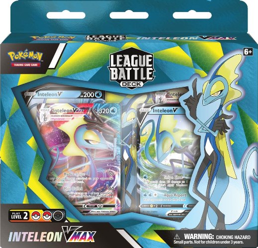 מארז דק קלפי פוקימון קלפים Pokemon TCG: Inteleon VMAX League Battle Deck