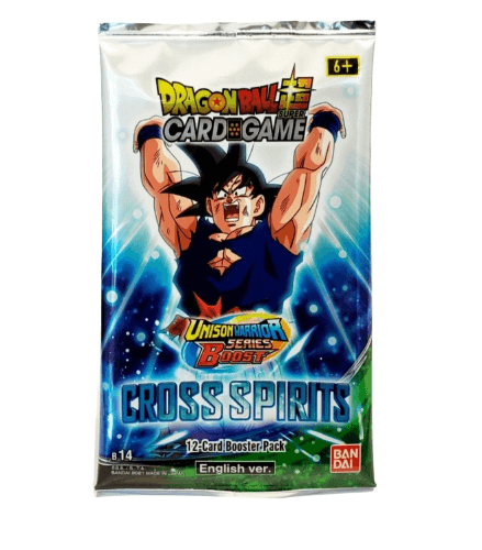 Dragon Ball TCG: BT14 Cross Spirits Booster Packs קלפי דרגון בול מקוריים חבילת בוסטר