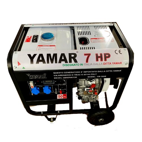 גנרטור מנוע דיזל 4000w חד פאזי YM-388B מבית חברת YAMAR