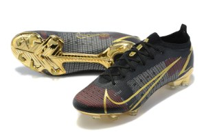 נעלי כדורגל Nike Mercurial Vapor XIV Elite FG שחור זהב