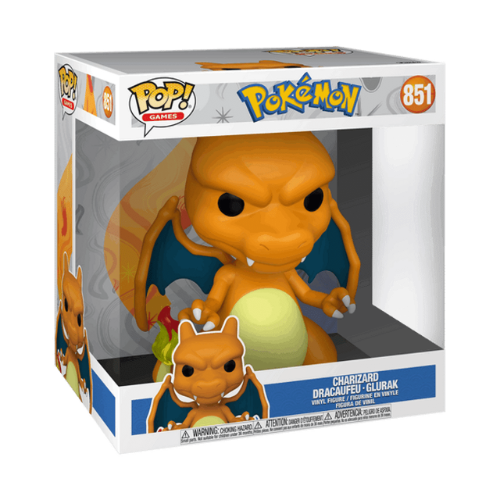 פופ פוקימון - צ'אריזרד ג'מבו ענק 25 ס''מ - POP POKEMON JUMBO Charizard 851
