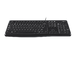 מקלדת חוטית K120 Logitech צבע שחור