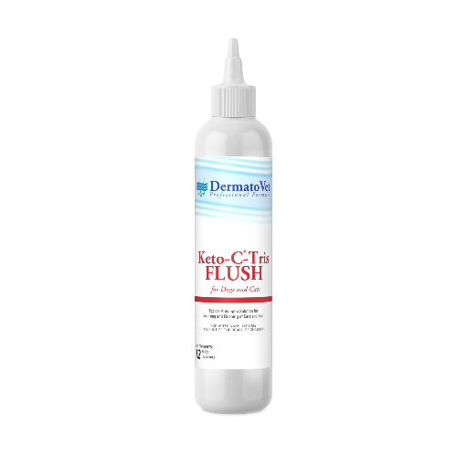 Dermatovet keto c-tris flush for dogs and cats