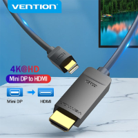 כבל VEnTIOn Mini DP 1.2 to HDMI 1.4 4K 30Hz 2M