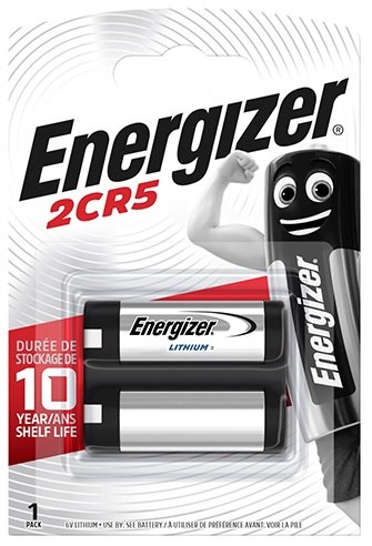 Energizer 2Cr5 6 Volt Photo Lithium Battery 2CR5 6V סוללה 2CR5 למצלמות DL245, EL2CR5, KL2CR5 , 5032L