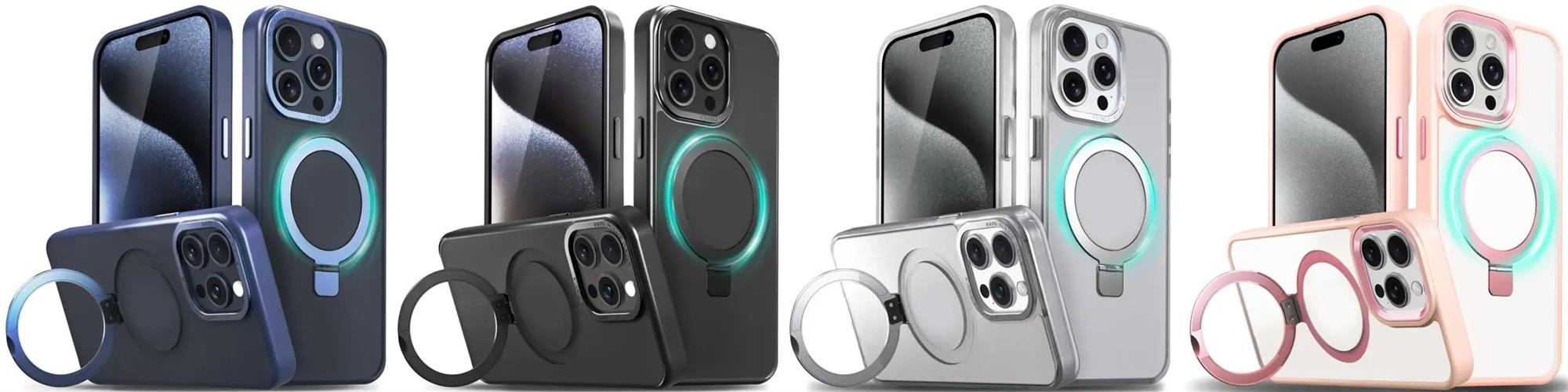כיסוי Nanox Matte Magsafe Ring ל- iPhone 18 Pro