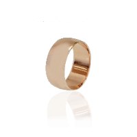 טבעת נישואין רחבה זהב אדום 8.5 מ"מ