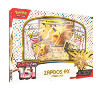 Pokemon TCG: Scarlet & Violet 151 Zapdos ex Collection Box Set קלפי פוקימון מקוריים מארז זאפדוס 151