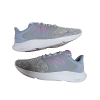 NEW BALANCE|ניו באלאנס- נשים- מעוצב סילבר לוגו ורוד סגול