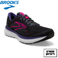 BROOKS | ברוקס - נעלי ריצה נשים 1B Glycerin 19 BROOKS | צבע שחור סגול