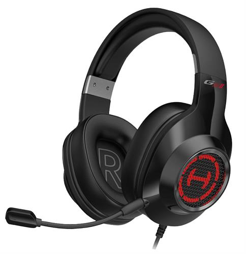 אוזניות קשת עם חיבור USB לגיימינג בצבע שחור Edifier G2II Gaming 7.1 Headphones with NC 50mm